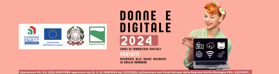 Banner Donne e Digitale